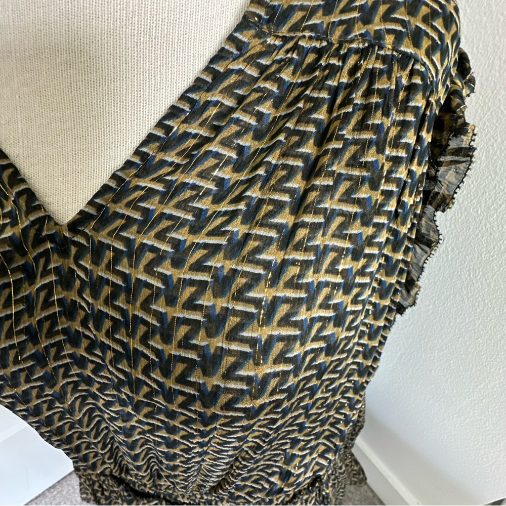 Zadig & Voltaire Rulie Chiffon Mini Dress womens size small NWOT - Picture 15 of 15